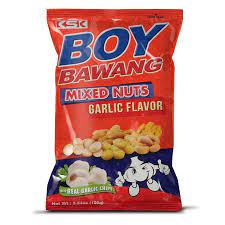 BOY BAWANG MIXED NUTS - GARLIC, 40 X 100 GM