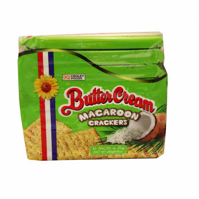 CROLEY BUTTER CREAM MACAROON 20X10X25GM