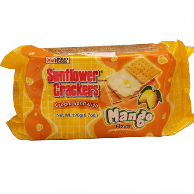 CROLEY SUNFLOWER CRACKER MANGO (PACK) 42X190GM