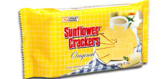CROLEY SUNFLOWER CRACKER,PACK, PLAIN, 42 X 160 GM