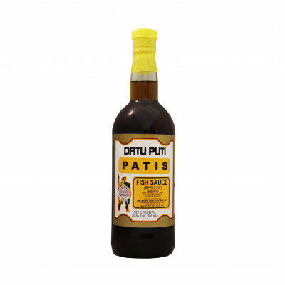 DATU PUTI FISH SAUCE, 12 X 25.36 OZ