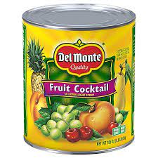 DEL MONTE FRUIT COCKTAIL 6 X 105 OZ