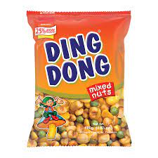 DINGDONG MIXED NUTS, REG- (ORANGE) 60 X 100 GM