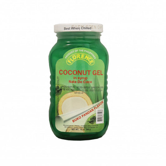FLORENCE COCONUT GEL GREEN PANDAN 24X12OZ