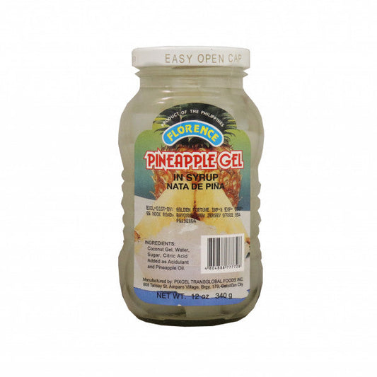 FLORENCE COCONUT GEL PINEAPPLE 24X12OZ