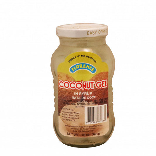 FLORENCE COCONUT GEL WHITE(S) 24X12OZ