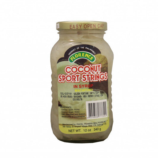 FLORENCE COCONUT SPORT STRINGS (S) 24X12OZ