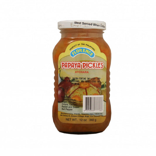 FLORENCE PAPAYA PICKLES(ATSARA) 24X12OZ