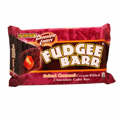 FUDGEE BARR CHOCO-SALTED CARAMEL 10X10x38GM