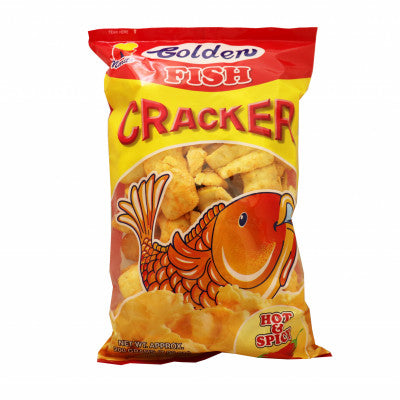 GOLDEN FISH CRACKER HOT & SPICY 20X200GM