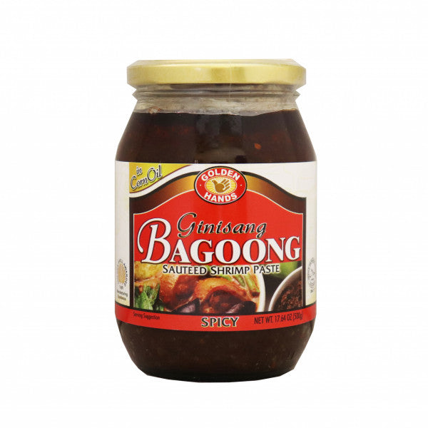 GOLDEN HANDS BAGOONG SPICY(L) 12X500GM