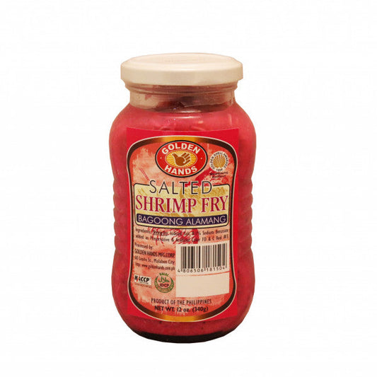 GOLDEN HANDS SALTED SHRIMP FRY(ALAMANG 24X340GM