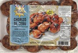 GOLD MEDAL CHORIZO DE CEBU, 24 X 14 OZ