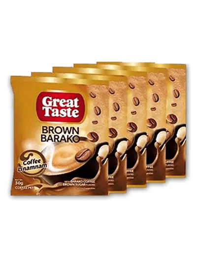 GREAT TASTE BROWN BARAKO COFFEE MIX 24X10X30GM