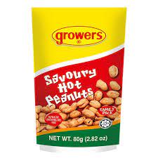 GROWERS SAVORY HOT-GARLIC, 24 X 80 GM