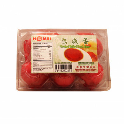 HOMEI COOKED SALTED DUCK EGGS, 24 X 6 PCS