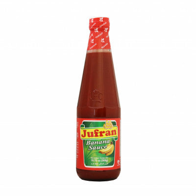 JUFRAN BANANA SAUCE,HOT, 18 X 20 OZ