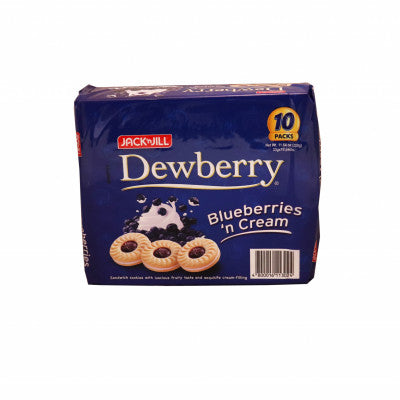 J+J DEWBERRY BLUEBERRY 20X10X33GM
