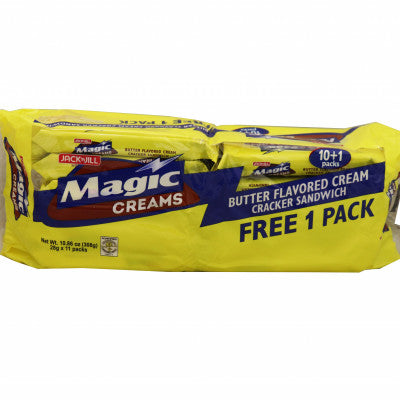 J+J MAGIC CREAMS BUTTER	40X10X28GM