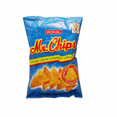J+J MR CHIPS NACHO CHEESE 50X100GM