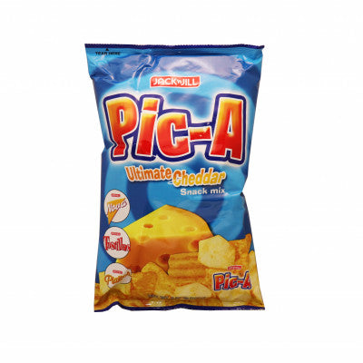 J+J PIC-A ULTIMATE CHEDDAR 18X180GM