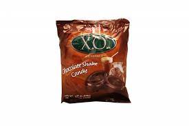 J+J X.O. CHOCO SHAKE CANDY 40X50X3.5GM