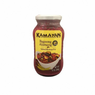 KAMAYAN SALTED SHRIMP FRY ALAMANG 24 X 12 OZ
