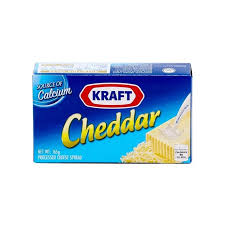 KRAFT CHEDDAR CHEESE 36X190GM