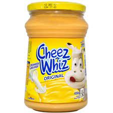 KRAFT CHEEZ WHIZ PLAIN, 12 X 450 GM (NO RETURN)