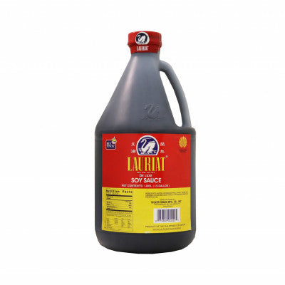 LAURIAT SOY SAUCE HALF GALLON, 8 X 1/2 GAL. 67.67 OZ