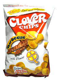 LESLIE CLOVER CHIPS CHEESE	25X145GM