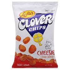LESLIE CLOVER CHIPS - CHEESIER- 25 X 5.46 OZ
