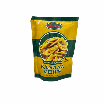 LUCIA BANANA CHIPS 36X350GM