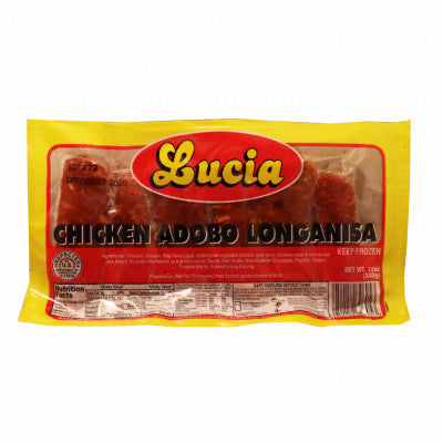 LUCIA CHICKEN ADOBO LONGANIZA 20X12OZ