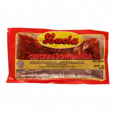 LUCIA CHICKEN LONGANIZA 20X12OZ