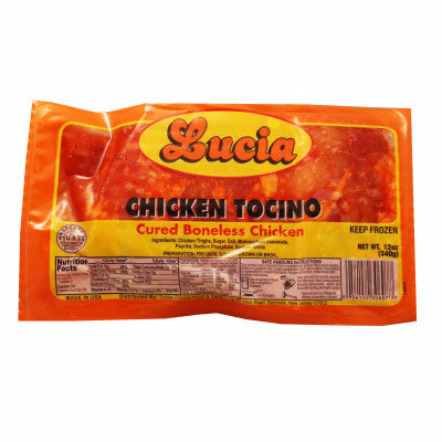 LUCIA CHICKEN TOCINO 20X12OZ