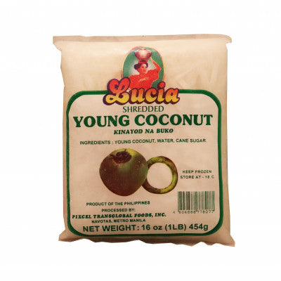 LUCIA SHREDDED YOUNG COCO (BUKO) 30X16OZ