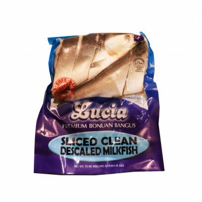 LUCIA SLICED CLEAN DESCALED MLKFISH 30LBS
