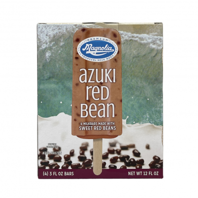 MAGNOLIA (1608)MILK BARS RED BEAN	12X4X95GM