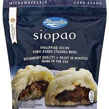 MAGNOLIA PORK ASADO SIOPAO (B1100), 12 X 20 OZ (4 pcs)