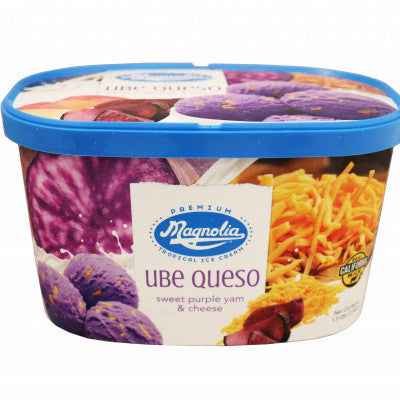 MAGNOLIA UBE QUESO ICE CREAM 6X1.5QTS
