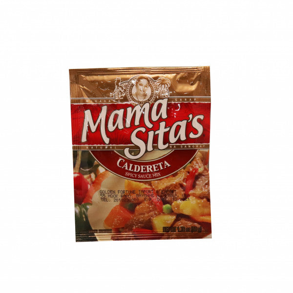 MAMA SITA SPICY SAUCE MIX (CALDERETA) 72X50GM