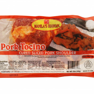 MANILA IHAWAN FROZEN PORK TOCINO 20 X 12 OZ