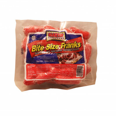 MPFOODS 181R40 BITE SIZE FRANKS	12X16OZ