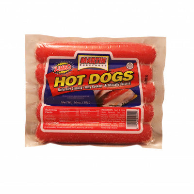 MPFOODS 1011R5 HOT DOG JUMBO	12X16OZ