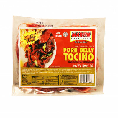 MPFOODS (808R16)PORK BELLY TOCINO 12X16OZ