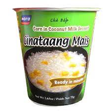 NORA GINATAANG MAIS IN CUP, 12 X 75 GM
