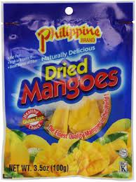 PHILIPPINE BRAND DRIED MANGO BALLS 60/3.5