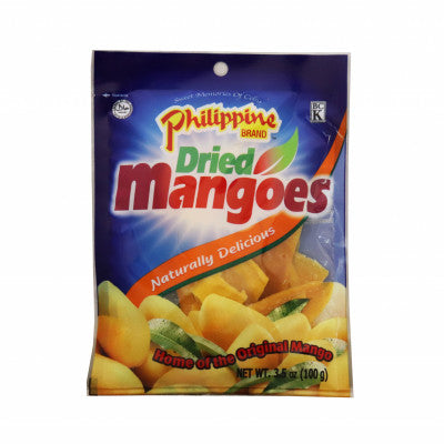 PHILIPPINE BRAND DRIED MANGO (SMALL) 100/3