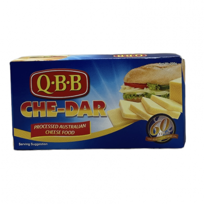 QBB CHEESE FOOD 48X200GM